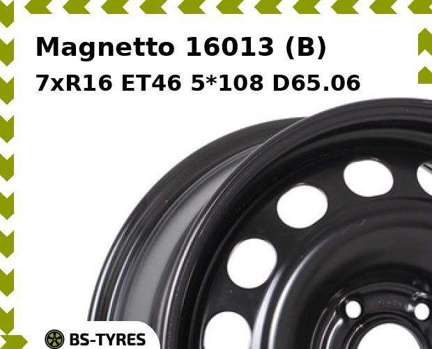 

Колесный диск Magnetto, 16013 (B) 7xR16 ET46 5*108 D65.06