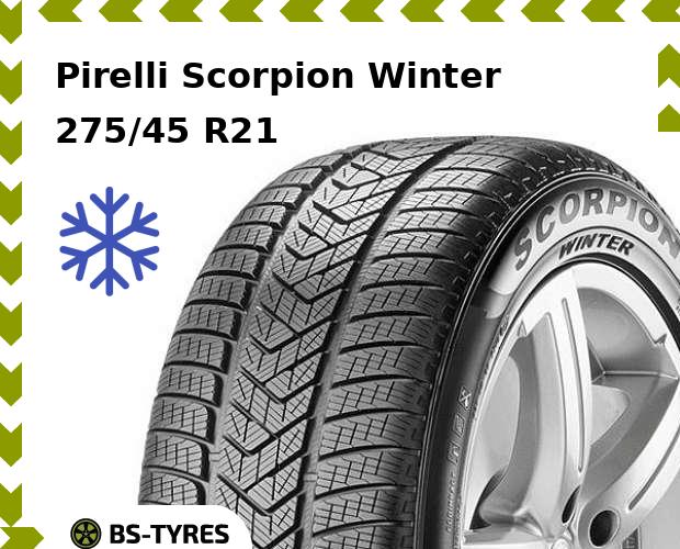

Зимние шины Pirelli, Scorpion Winter MO 275/45 R21 107V