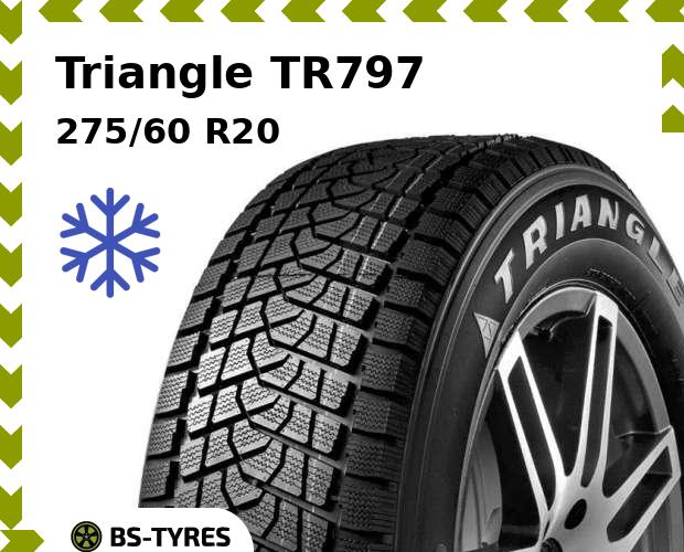 

Зимние шины Triangle, TR797 275/60 R20 119T