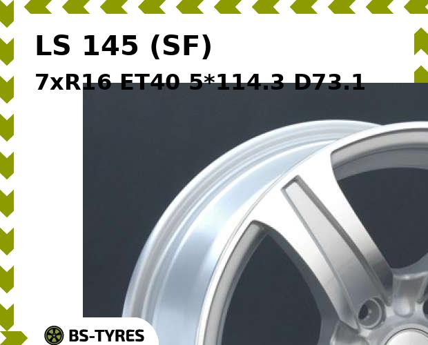 

Колесный диск LS, 145 (SF) 7xR16 ET40 5*114.3 D73.1