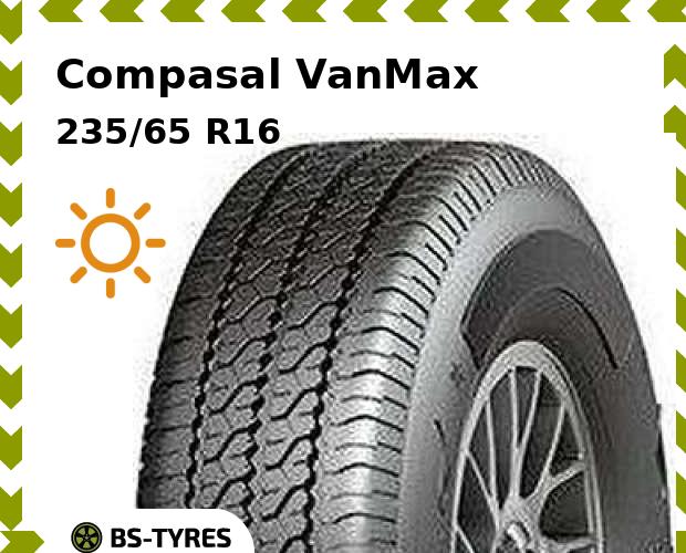 

Летние шины Compasal, VanMax 235/65 R16C 115/113T