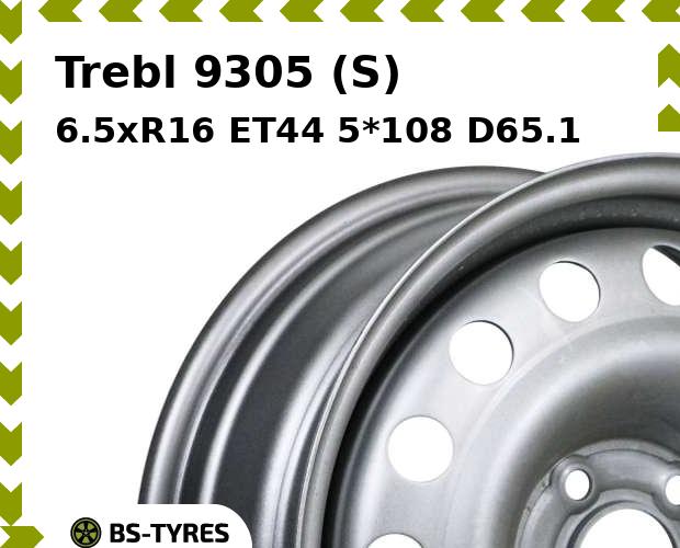 

Колесный диск Trebl, 9305 (S) 6.5xR16 ET44 5*108 D65.1
