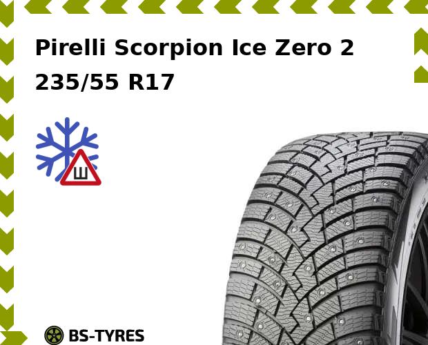 

Зимние шины Pirelli, Scorpion Ice Zero 2 235/55 R17 103T