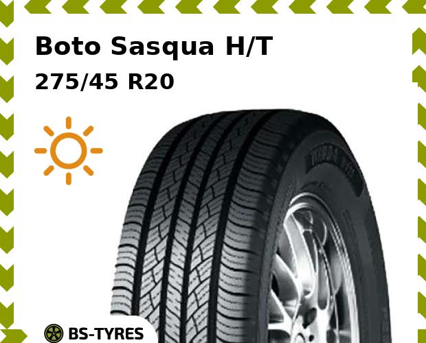 

Летние шины Boto, Sasqua H/T 275/45 R20 110V
