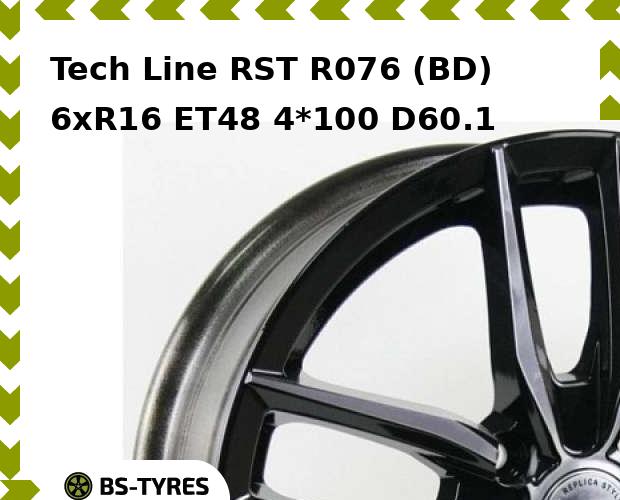 

Колесный диск Tech Line, Tech-line RST R076 (BD) 6xR16 ET48 4*100 D60.1