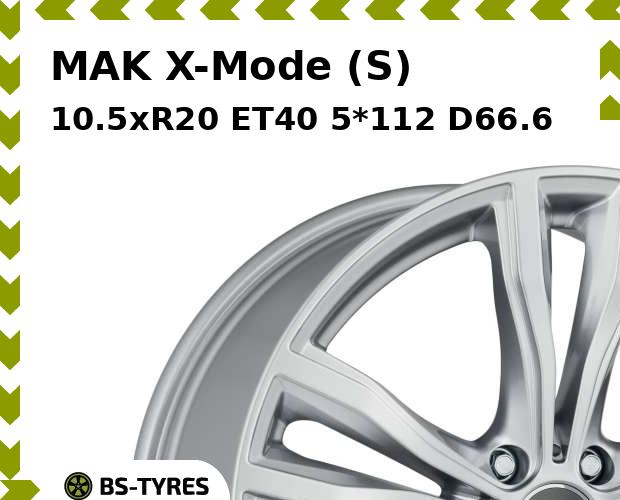 

Колесный диск MAK, X-Mode (S) 10.5xR20 ET40 5*112 D66.6