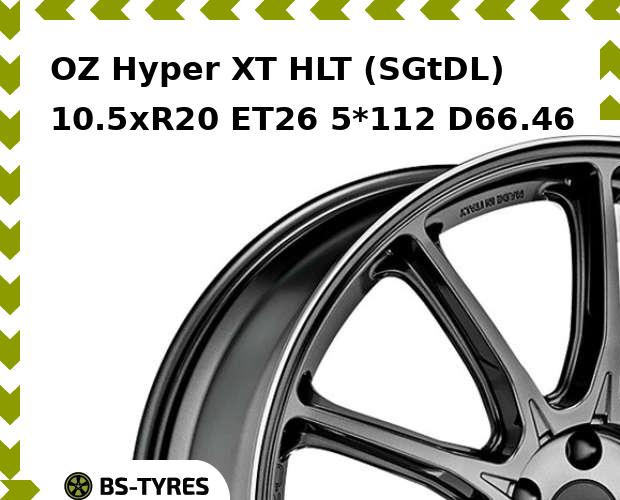 

Колесный диск OZ, Hyper XT HLT (SGtDL) 10.5xR20 ET26 5*112 D66.46