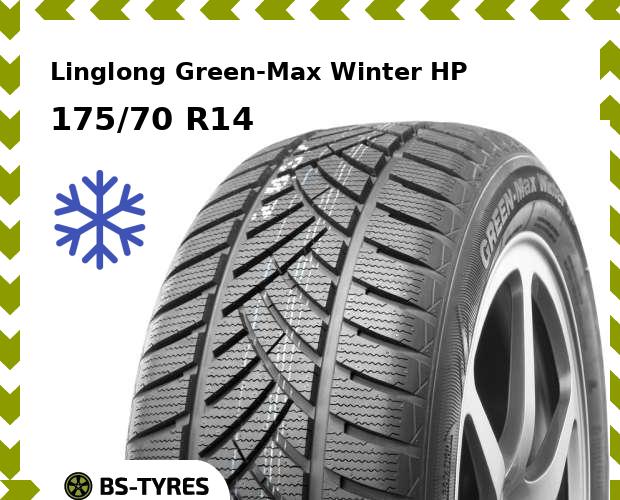 

Зимние шины Linglong, LingLong Green-Max Winter HP 175/70 R14 84T