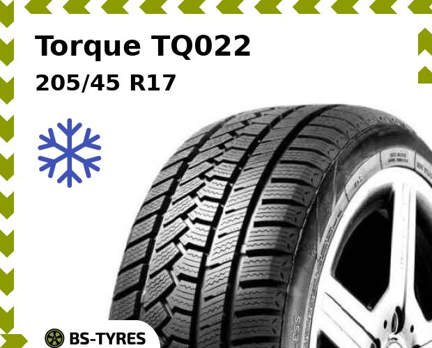 

Зимние шины Torque, TQ022 205/45 R17 88H