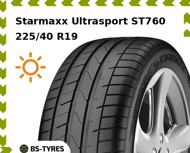 

Летние шины Starmaxx, Ultrasport ST760 225/40 R19 93W
