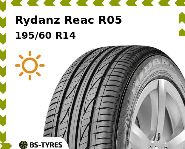 

Летние шины Rydanz, Reac R05 195/60 R14 86H
