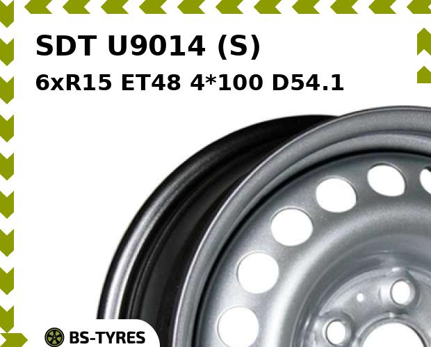 

Колесный диск SDT, U9014 (S) 6xR15 ET48 4*100 D54.1