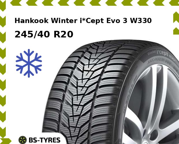 

Зимние шины Hankook, Winter i*Cept Evo 3 W330 245/40 R20 99W