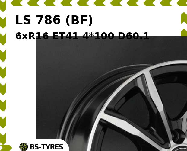 

Колесный диск LS, 786 (BF) 6xR16 ET41 4*100 D60.1