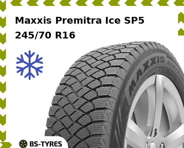 

Зимние шины Maxxis, Premitra Ice SP5 SUV 245/70 R16 111T