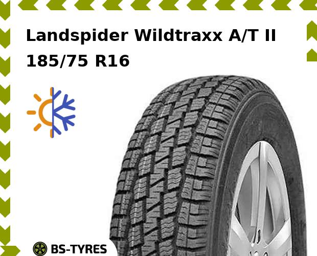 

Всесезонные шины Landspider, Wildtraxx A/T II 185/75 R16C 104/102R