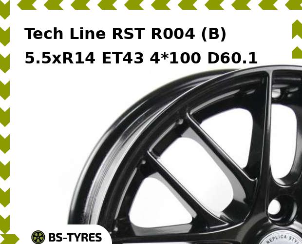 

Колесный диск Tech Line, Tech-line RST R004 (B) 5.5xR14 ET43 4*100 D60.1