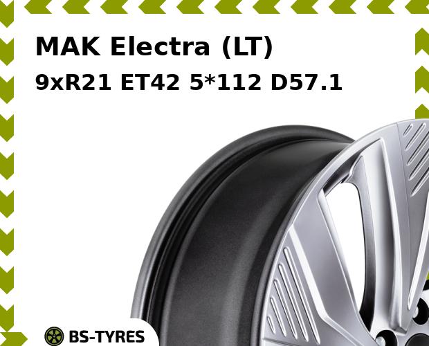

Колесный диск MAK, Electra (LT) 9xR21 ET42 5*112 D57.1