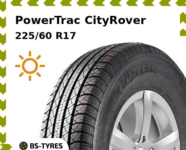 

Летние шины PowerTrac, CityRover 225/60 R17 99H