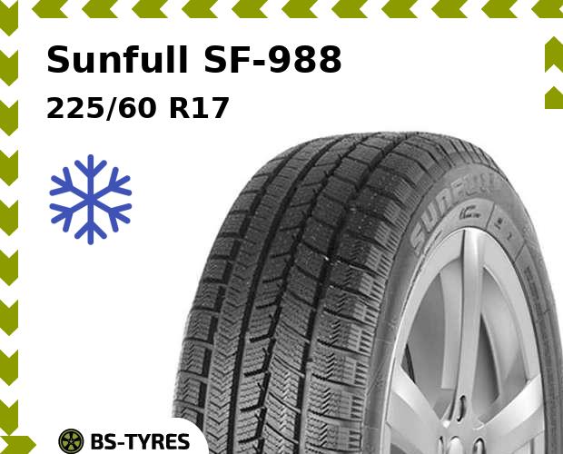 

Зимние шины Sunfull, SF-988 225/60 R17 99H
