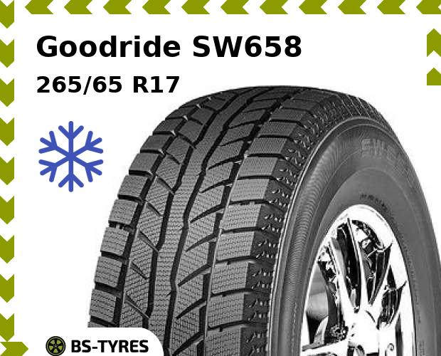 

Зимние шины Goodride, SW658 265/65 R17 112T