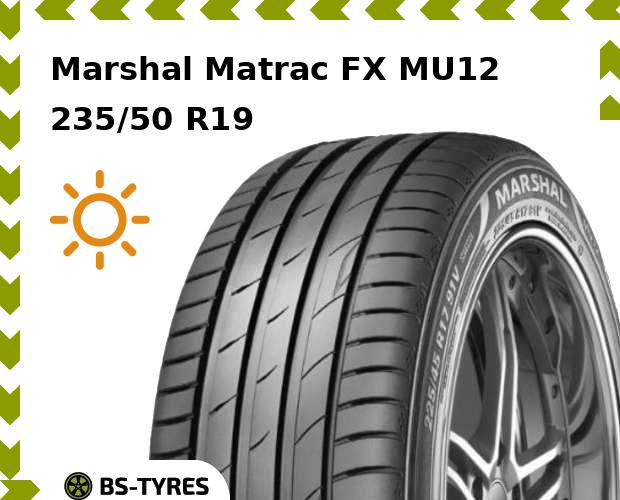 

Летние шины Marshal, Matrac FX MU12 235/50 R19 103V