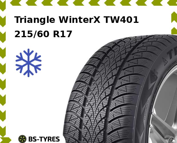 

Зимние шины Triangle, WinterX TW401 215/60 R17 100V