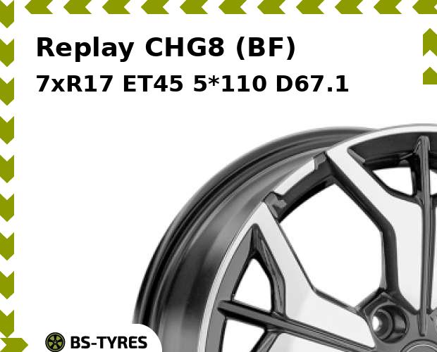 

Колесный диск Replay, CHG8 (BF) 7.0xR17 ET45 5*110 D67.1