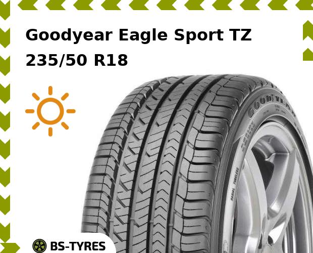 

Летние шины Goodyear, Eagle Sport TZ SUV 235/50 R18 101Y