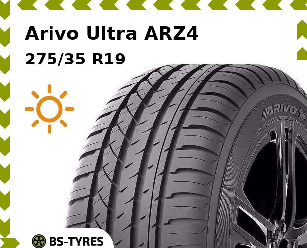 

Летние шины Arivo, Ultra ARZ4 275/35 R19 100Y