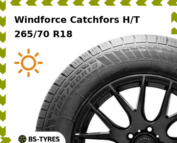 

Летние шины Windforce, Catchfors H/T 265/70 R18 116H