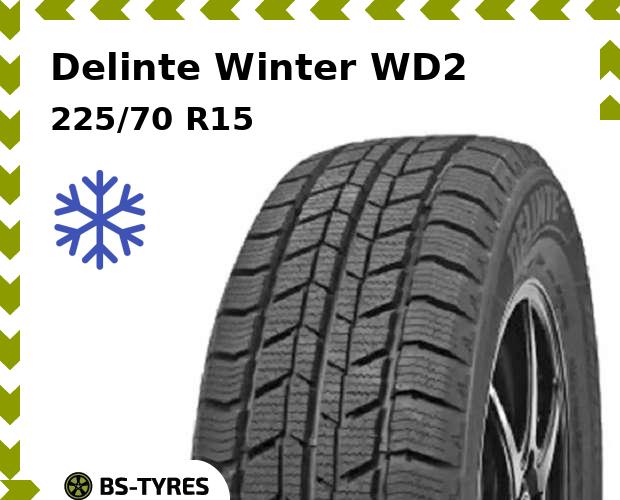

Зимние шины Delinte, Winter WD2 225/70 R15C 112/110S