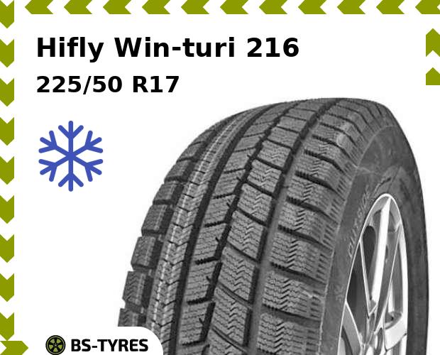 

Зимние шины Hifly, Win-turi 216 225/50 R17 98H