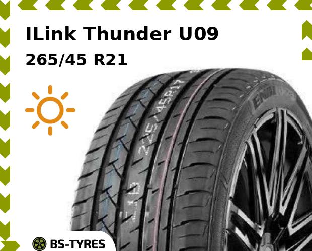 

Летние шины ILink, Thunder U09 265/45 R21 108W
