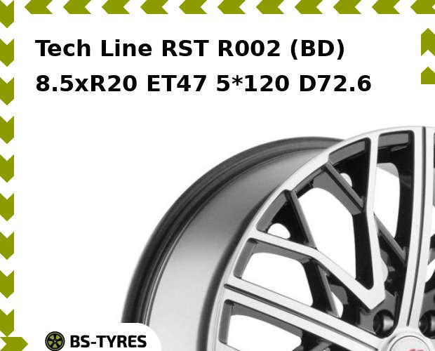 

Колесный диск Tech Line, Tech-line RST R002 (BD) 8.5xR20 ET47 5*120 D72.6