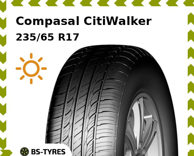 

Летние шины Compasal, CitiWalker 235/65 R17 104H