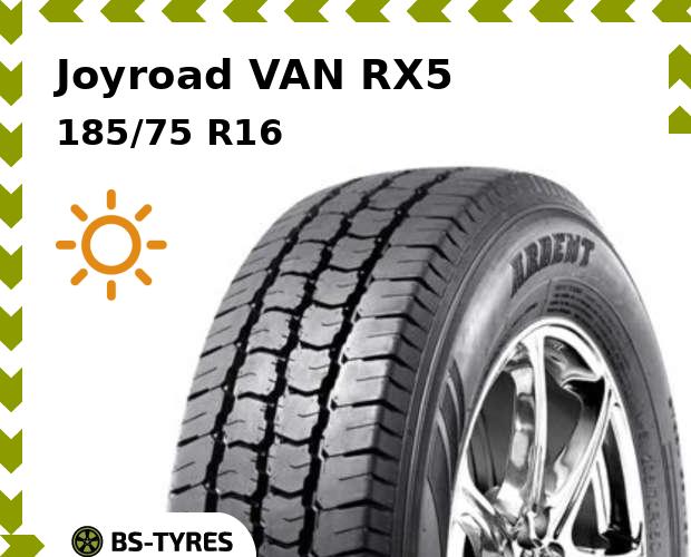 

Летние шины Joyroad, VAN RX5 185/75 R16C 104/102R