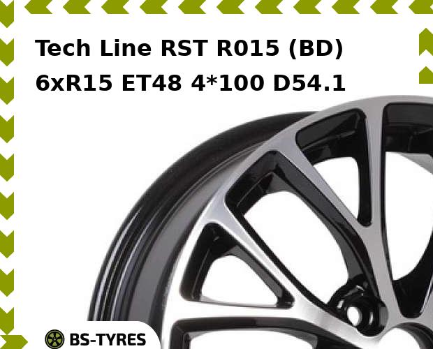 

Колесный диск Tech Line, Tech-line RST R015 (BD) 6xR15 ET48 4*100 D54.1