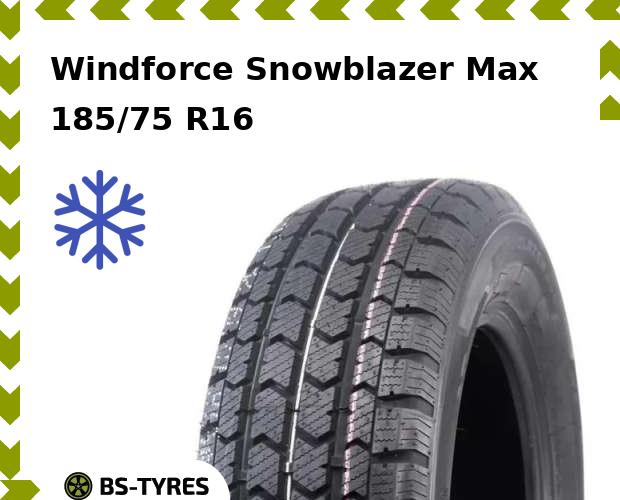 

Зимние шины Windforce, Snowblazer Max 185/75 R16C 104/102R