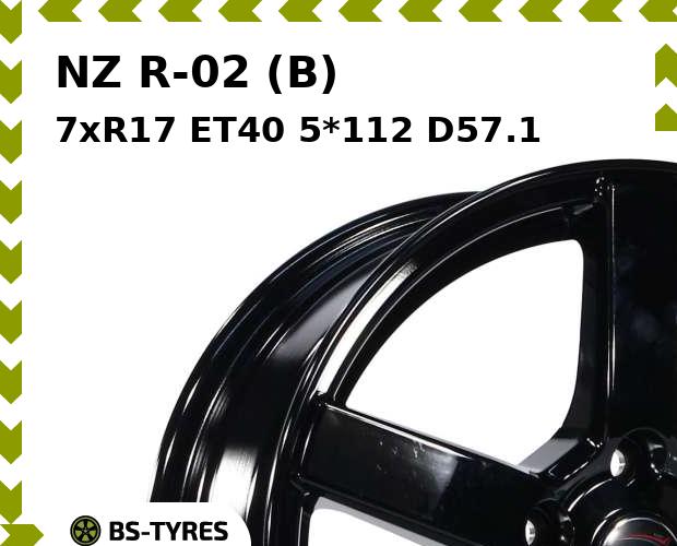 

Колесный диск NZ, R-02 (B) 7xR17 ET40 5*112 D57.1