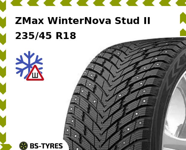 

Зимние шины ZMax, WinterNova Stud II 235/45 R18 98T