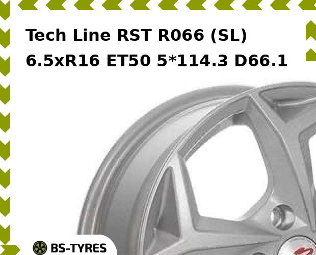 

Колесный диск Tech Line, Tech-line RST R066 (SL) 6.5xR16 ET50 5*114.3 D66.1