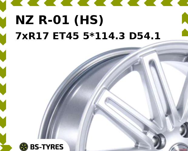 

Колесный диск NZ, R-01 (HS) 7xR17 ET45 5*114.3 D54.1