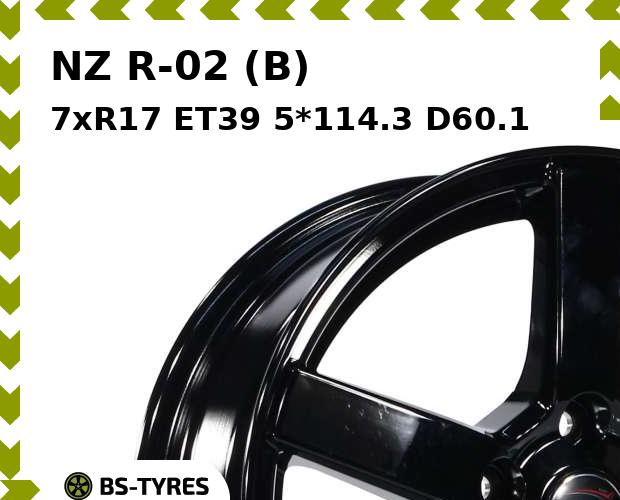 

Колесный диск NZ, R-02 (B) 7xR17 ET39 5*114.3 D60.1