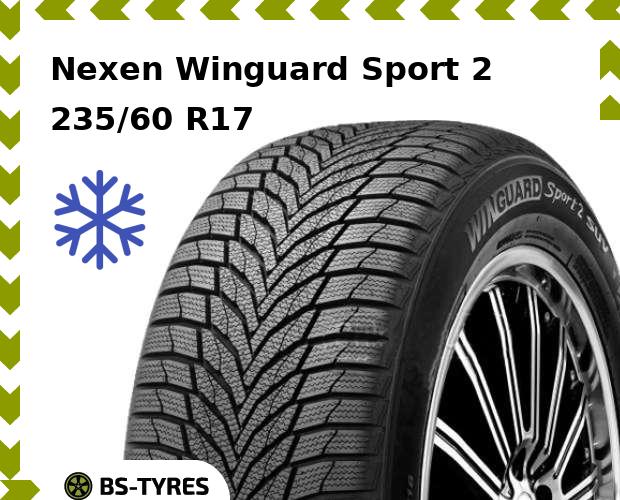 

Зимние шины Nexen, Winguard Sport 2 SUV 235/60 R17 106H