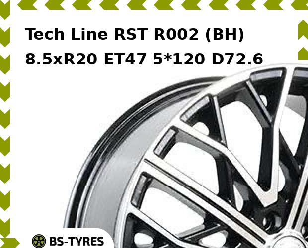 

Колесный диск Tech Line, Tech-line RST R002 (BH) 8.5xR20 ET47 5*120 D72.6