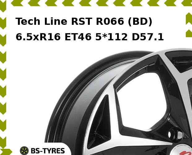 

Колесный диск Tech Line, Tech-line RST R066 (BD) 6.5xR16 ET46 5*112 D57.1