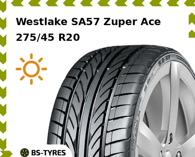 

Летние шины Westlake, SA57 Zuper Ace 275/45 R20 110V