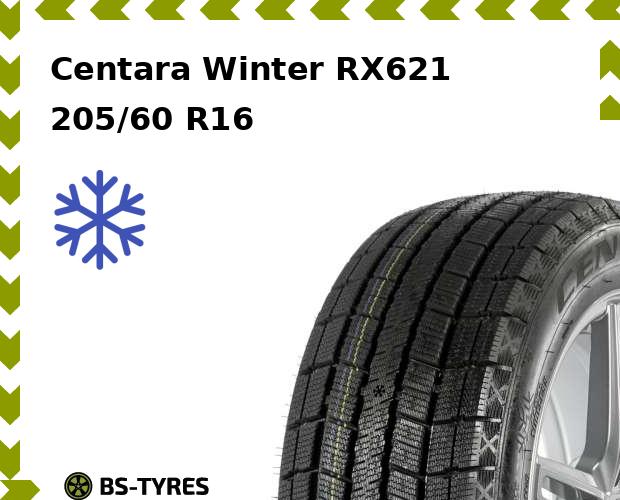 

Зимние шины Centara, Winter RX621 205/60 R16 92T