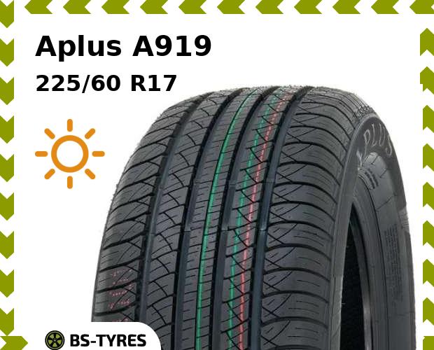 

Летние шины Aplus, A919 225/60 R17 99H